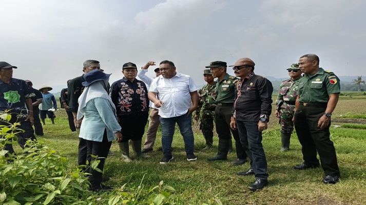 Kodim 0808Blitar Mendukung Kegiatan Percepatan Gerakan Tanam Melalui Pompanisasi