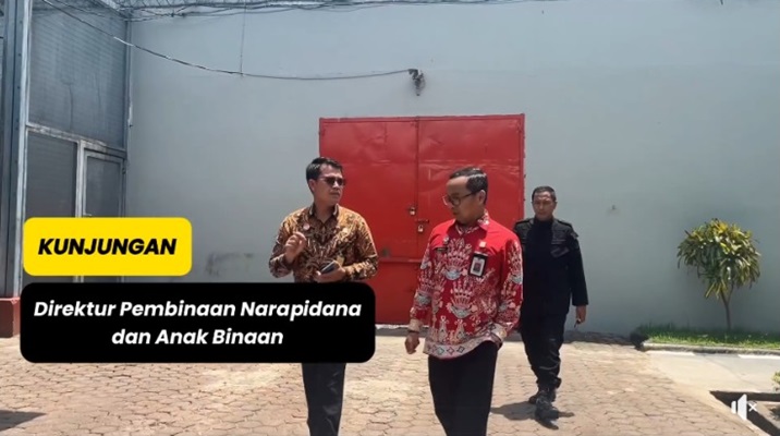 Kunjungan Direktur Pembinaan Narapidana dan Anak Binaan Ditjenpas ke Rutan Kelas I Medan