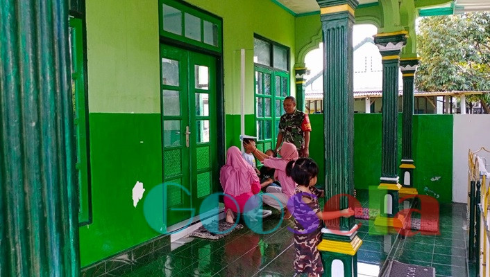 Aksi Serda Supriyono dengan Posyandu Lingkungan Cepoko Wlingi Blitar