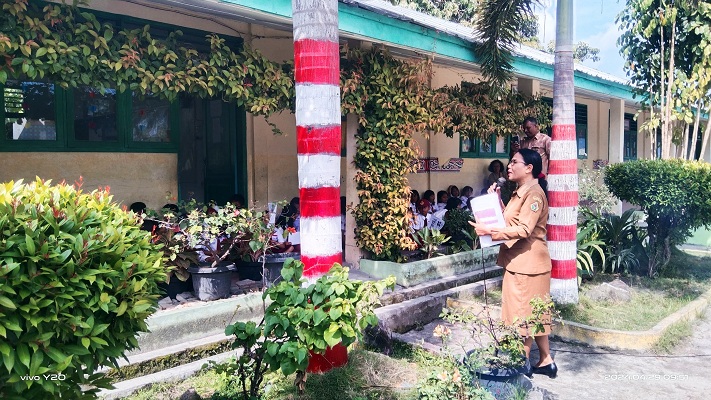 Cegah Penyebaran Rabies, Dinas Ketahanan Pangan dan Pertanian Samosir Mensosialisasi di Sekolah-sekolah