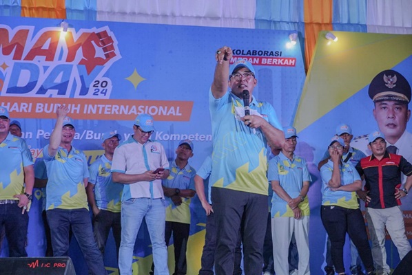Bobby Nasution: Kesetaraan dan Kesejahteraan Buruh di Kota Medan Dapat Terus Meningkat