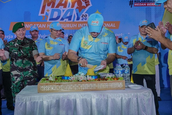 Di Peringatan May Day 2024, Bobby Nasution Menginginkan Kesetaraan dan Kesejahteraan Buruh agar Ditingkatkan