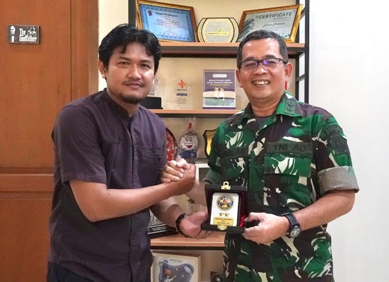 Kapuspen TNI Mengunjungi Redaksi Tirto.id Perkuat Kerja Sama Publikasi di Jaksel