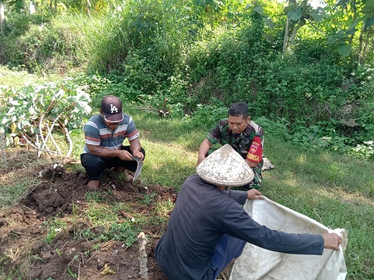 Komsos Dilakukan Babinsa di Manapun dan Siapapun