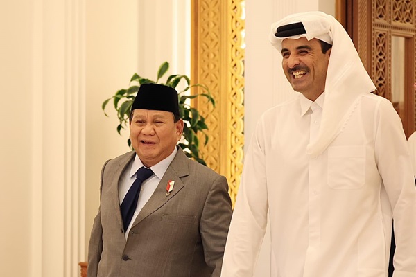 Menhan Prabowo Menemui Emir Qatar dalam Bahas Peningkatan Hubungan Pertahanan