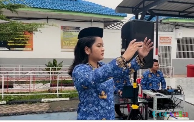 Upacara Hari Kebangkitan Nasional Tahun 2024 di Rutan I Medan