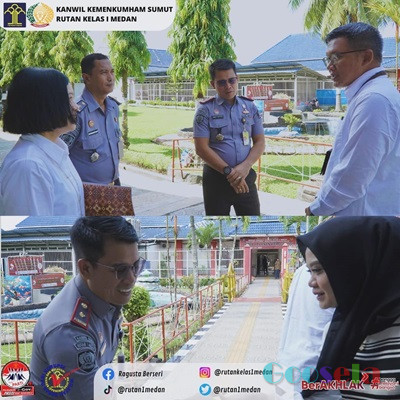 Program BRI Peduli CSR Menyalurkan Bantuan di Rutan Kelas I Medan