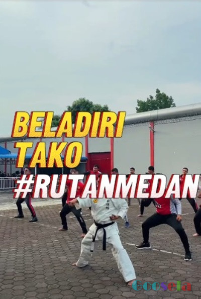 Semangat Disiplin, Rutan Kelas I Medan Rutin Gelar Pelatihan Beladiri Tako