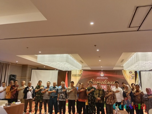 Ketua KPU Provinsi Sumut Mendorong Kabupaten dan Kota dalam Menyelesaikan Coklit Tepat Waktu 100%