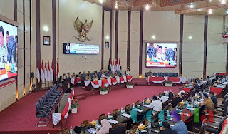 DPRD Medan Menggelar Paripurna Perubahan APBD 2024