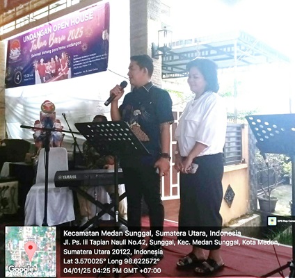 DPC APMIKIMMDO Medan Rayakan Open House pada Tahun Baru 2025