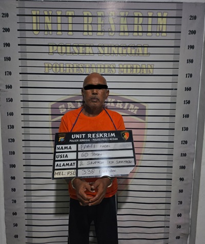 Polsek Medan Sunggal Mengamankan Dua Pelaku Diduga Pembunuhan MG