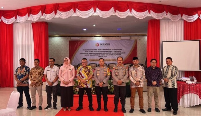 Bawaslu Sumut Menggelar Rapat Bersama Pelaksanaan Pengawasan Pemilihan Gubernur, Bupati, dan Walikota