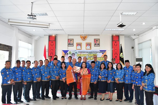 Wabup Samosir Memasuki Purna Tugas, Pemkab Samosir Gelar Ramah Tamah dan Perpisahan