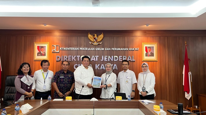 Audiensi ke Dirjen Cipta Karya Kementerian PU RI, Bupati Samosir Sampaikan Usulan Kegiatan Prioritas