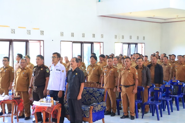 Dihadiri Wakil Bupati, Kejari Samosir Launching dan Sosialisasikan Aplikasi JAGA DESA