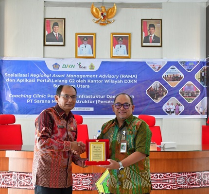 Diselenggarakan DJKN Kanwil Sumut, Bupati Samosir Membuka Sosialisasi Regional Asset Management Advisory