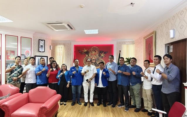 Ketua DPRD Kota Medan Menyambut Baik Audensi Pengurus Baru GAMKI Kota Medan
