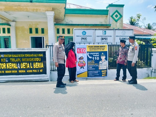 Polri Fast Respon Polres Sergai Gencarkan Sosialisasi Layanan 110 untuk Cegah Premanisme dan Kejahatan