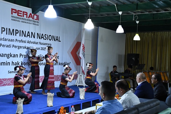 Dalam Rapimnas PPA Nusantara, Wabup Samosir Ajak Advokat Ikut Promosikan Pariwisata Daerah