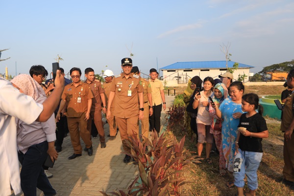 Rico Waas Tegaskan Pentingnya Menjaga dan Merawat Aset Pemko Medan di Kawasan Kolam Retensi Martubung