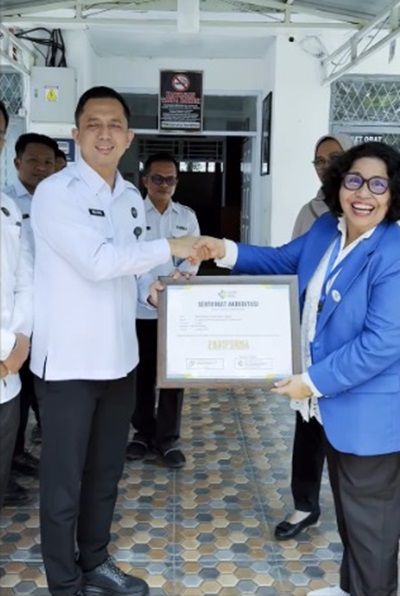 Klinik Pratama Rutan Kelas I Medan Resmi Raih Akreditasi Paripurna