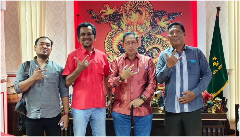 Ketua DPRD Kota Medan Terima Kunjungan Pengurus FABEM Sumut untuk Bahas Ketahanan Energi dan Pangan