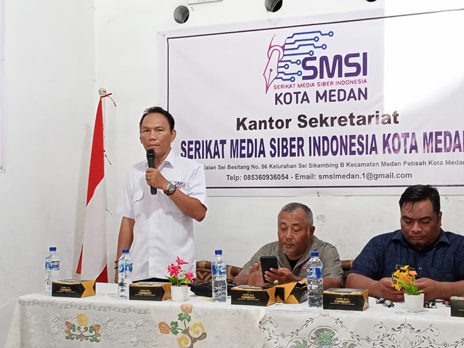 Rakerda SMSI Kota Medan Tahun 2025 Berjalan Sukses di Medan