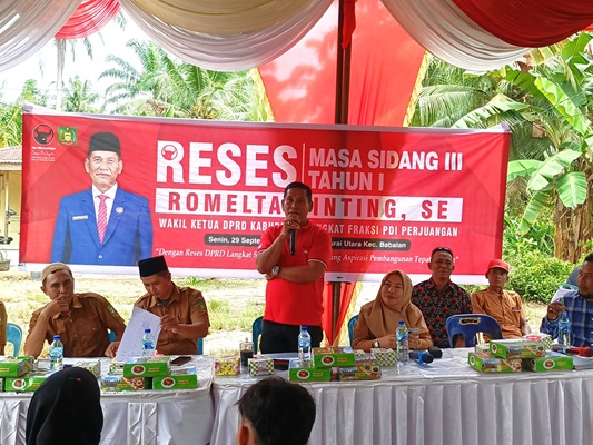 Reses di Securai Utara, Romelta Ginting Terima Aspirasi Warga Terkait Normalisasi Sungai dan Pembuatan Tanggul