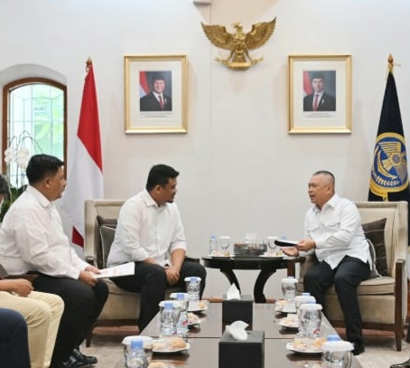 Gubernur Sumut Ajak Bupati Samosir Audiensi ke Kemenhub Bahas Usulan Transportasi Seaplane di Danau Toba
