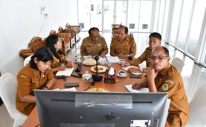 Wabup Samosir Hadiri Rapat Pengembangan Destinasi Prioritas Danau Toba yang Dipimpin Ketua DEN