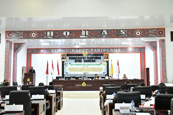 Wakil Bupati Samosir Paparkan Nota Pengantar KUA-PPAS Perubahan APBD 2025 dan Ranperda RPJMD
