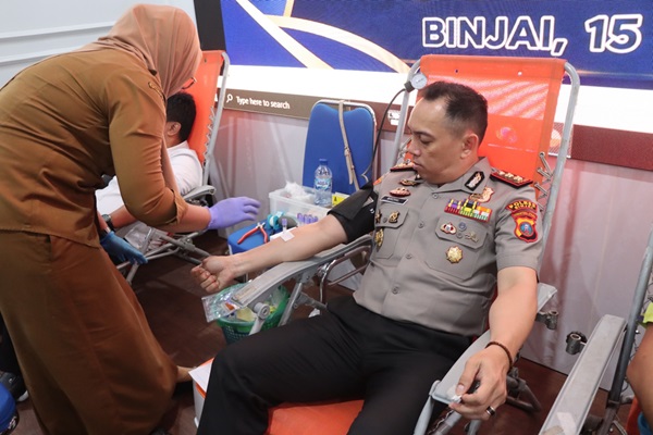 Dalam Rangka Hari Bhayangkara Ke-80 Tahun 2026, Polres Binjai Laksanakan Bakti Kesehatan untuk Masyarakat