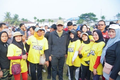 CFD Pertama di Belawan Resmi Digelar, Rico Waas Dorong Gaya Hidup Sehat Menjangkau Seluruh Kota