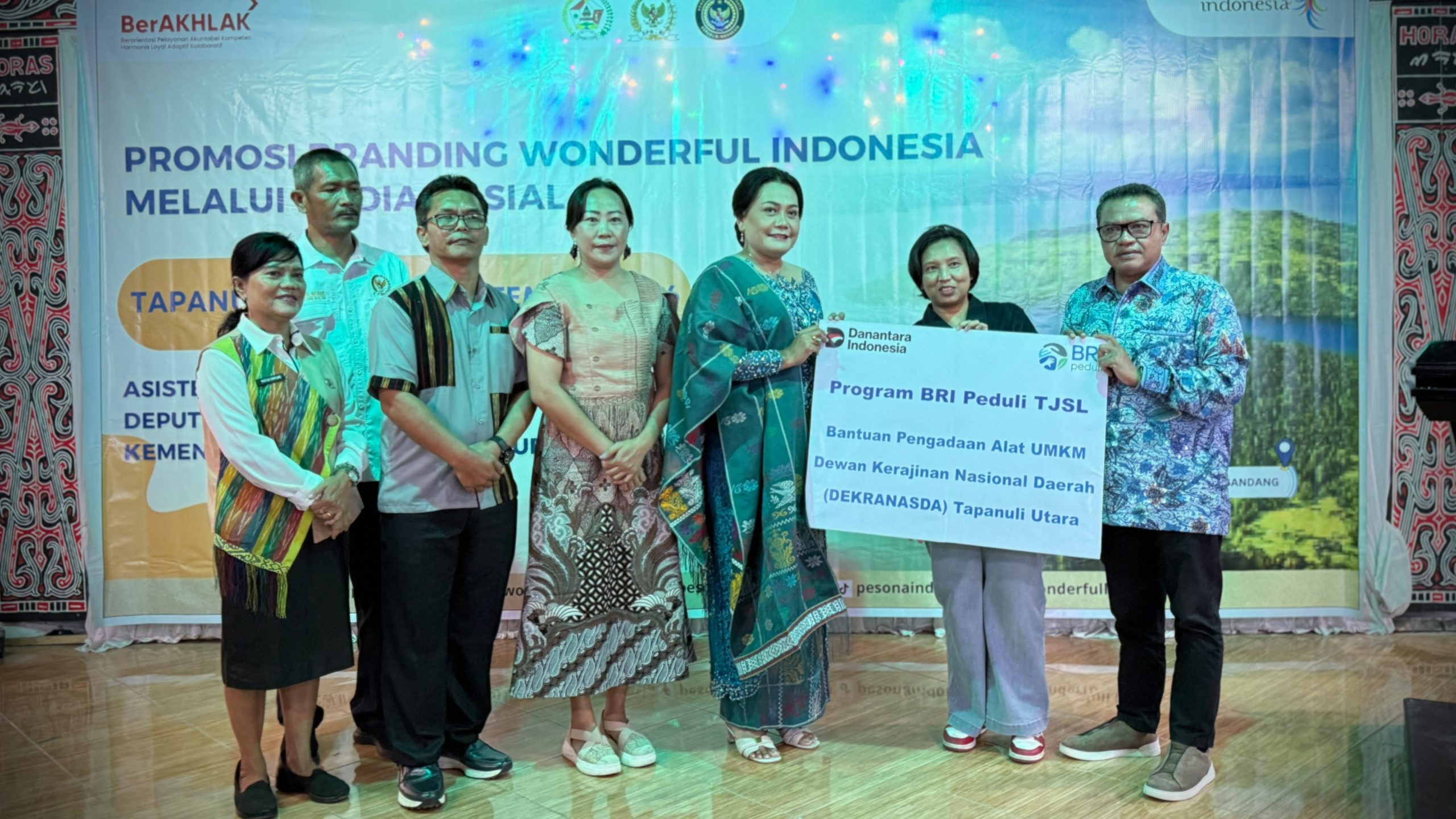 Dorong Penguatan Pariwisata dan UMKM via Media Digital, Pemkab Taput Mendukung Promosi Wonderful Indonesia