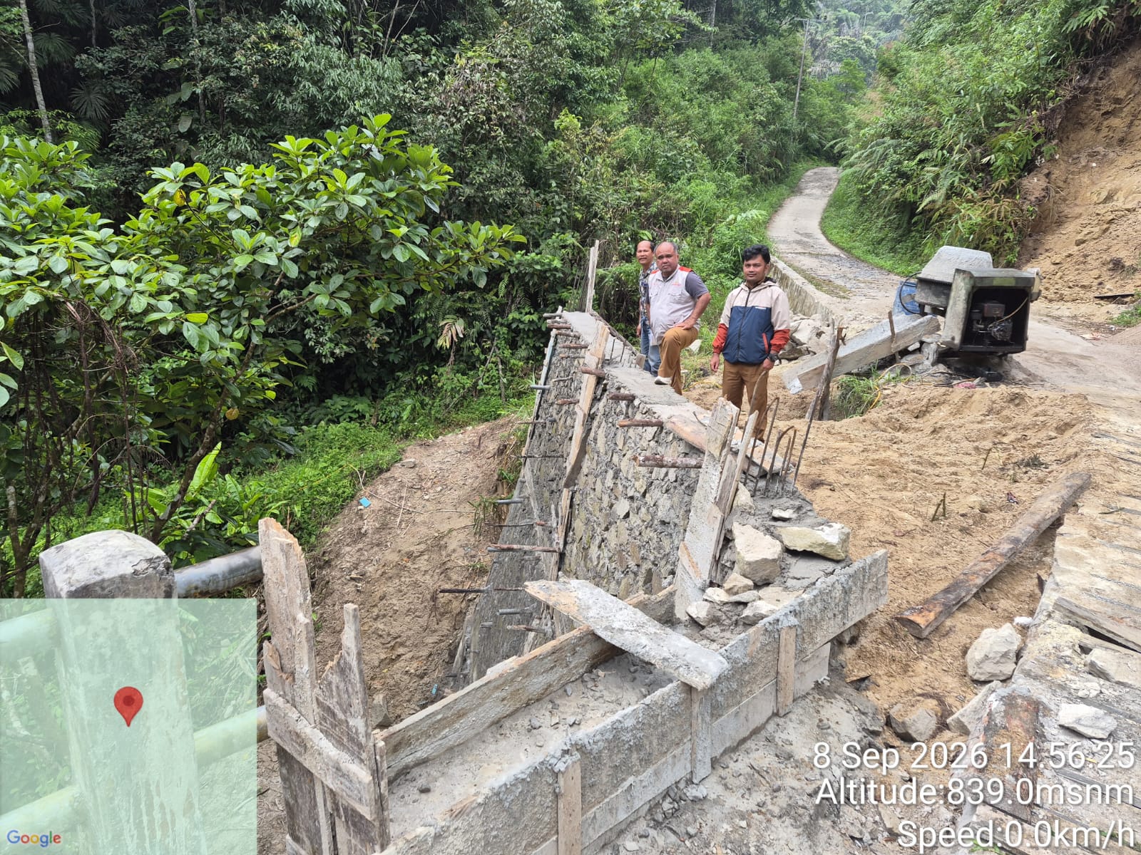 Gebrakan Infrastruktur Pemkab Taput Jalan dan Jembatan di Sipahutar Terus Diperbaiki