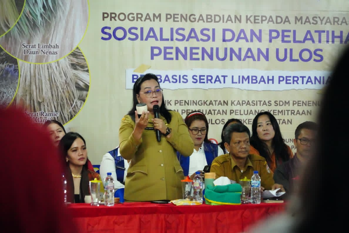 ECO-Ulos Pemkab Taput: Inovasi Wastra Berkelanjutan untuk Dorong Ekonomi Penenun