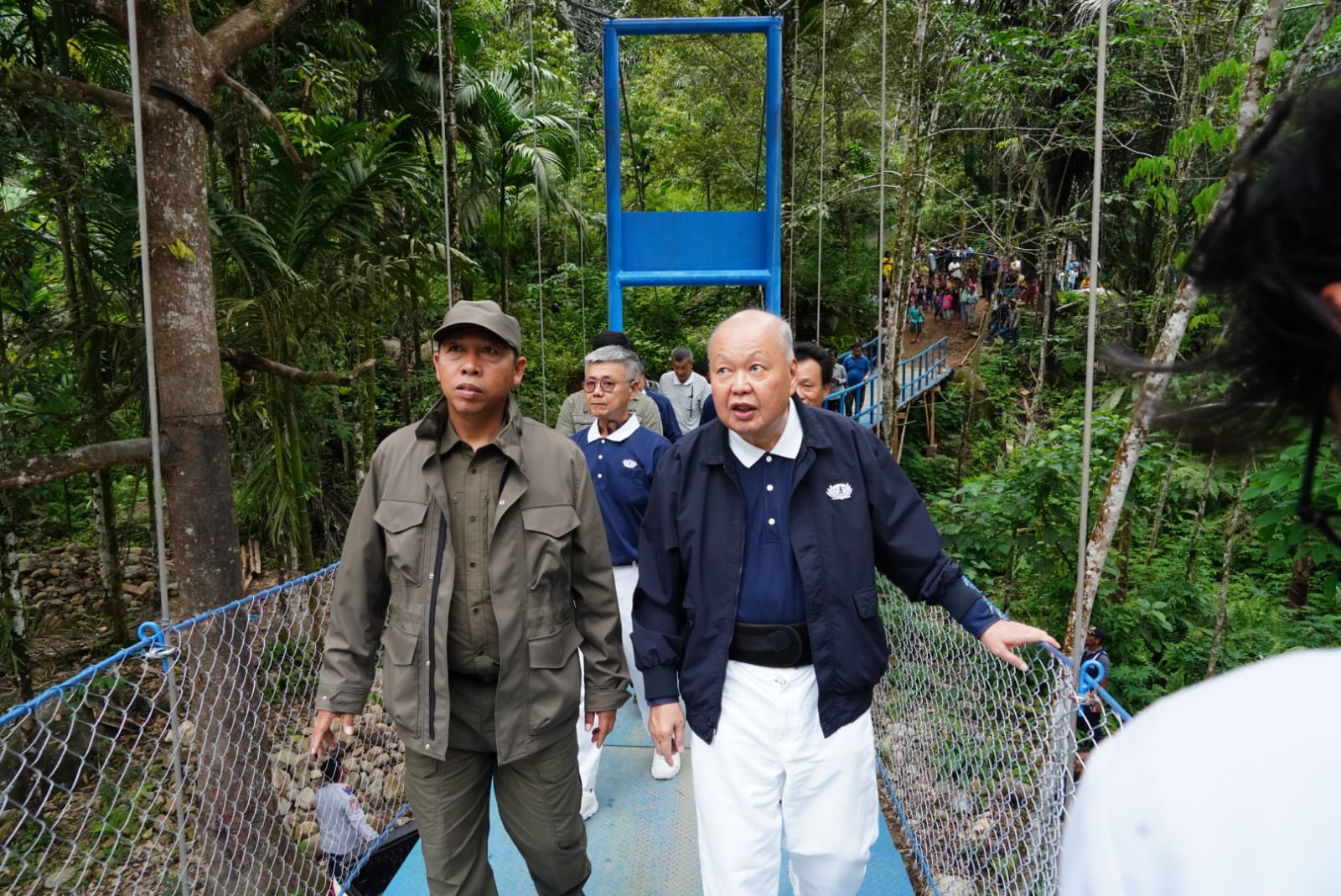 Resmikan Jembatan Cinta Kasih Aek Poring, Bupati Taput Komitmen Perkuat Infrastruktur dan Akses Masyarakat Siantar Naipospos