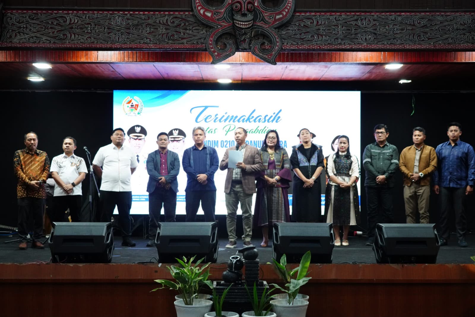 Pisah Sambut Dandim 0210TU, Pemkab Taput Komitmen Perkokoh Kolaborasi Tapanuli Raya‎