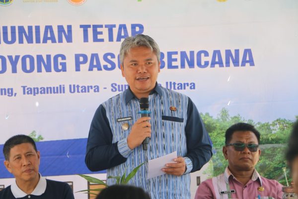 Wujudkan Kawasan Hunian Layak, Pemkab Taput Undi dan Serahkan Bantuan Huntap Tahap II di Dolok Nauli